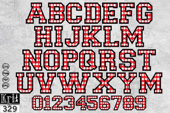 Alphabet Checkered SVG: A Versatile Embroidery Design