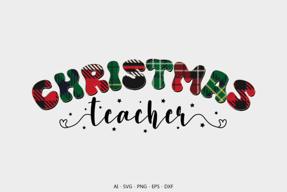 Christmas Teacher: A Charming Addition for Holiday Embroidery
