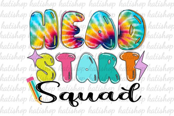 Head Start Squad Teacher PNG for Sublimation
