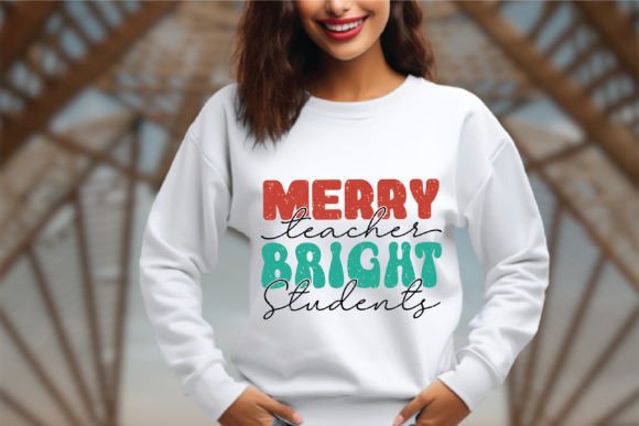 Merry Teacher Bright Students: A Retro Delight