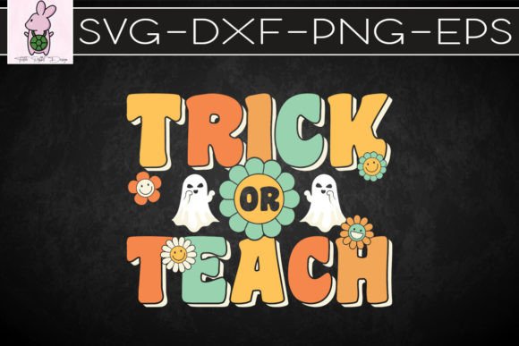 Retro Trick or Teach Ghost Teacher