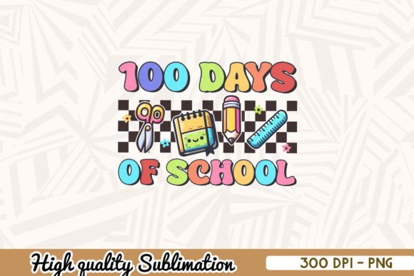 Review: 100 Days of School Retro PNG
