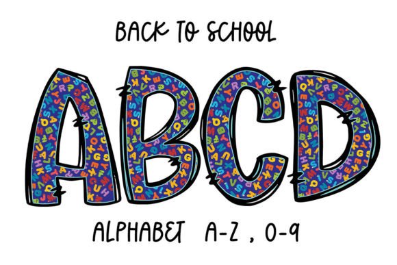 Review of School Alphabet Doodle Letters Number