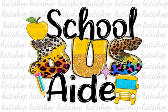 School Bus Aide Leopard Png Sublimation Review