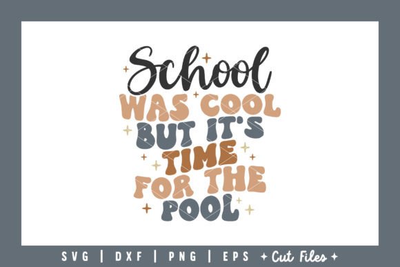School Was Cool: A Versatile Design for Embroidery