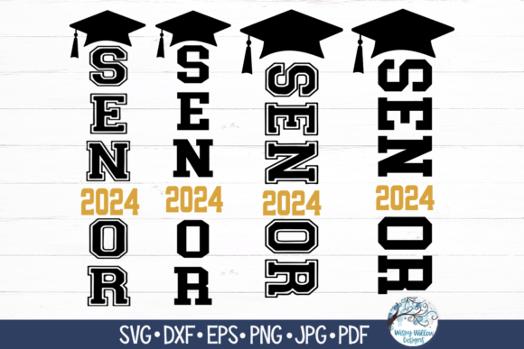 Senior 2024 SVG Bundle: A Graduation Embroidery Must-Have
