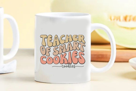 Teacher of Smart Cookies Retro: A Charming Embroidery Design
